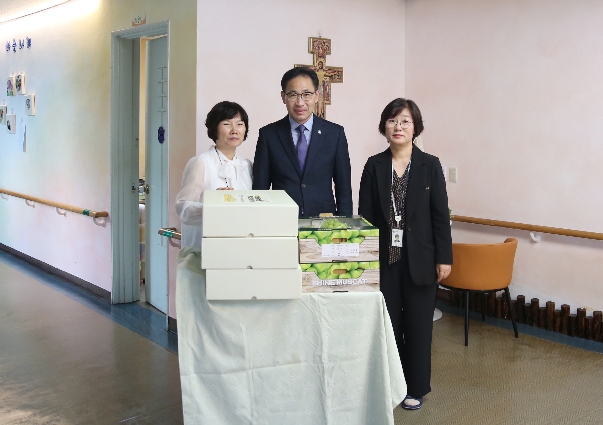 추석맞이 이웃돕기 시설 방문1번 사진